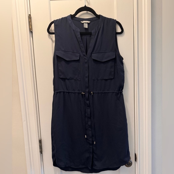 Sleeveless Cinch Waist Dress - Picture 1 of 3